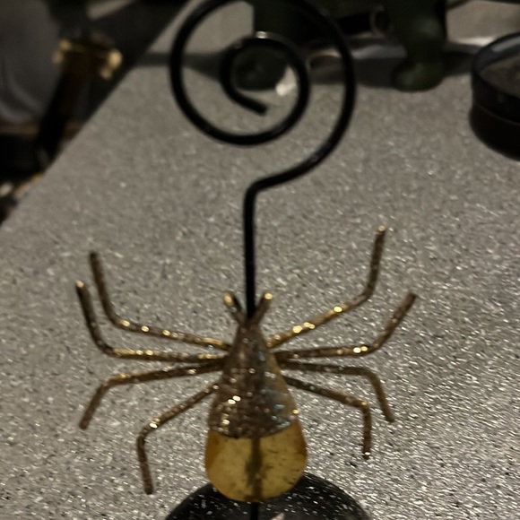 Photo holders picture coils by Robert Stanley large amber crystal spiders NWT - Picture 5 of 5